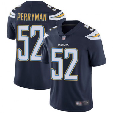 Los Angeles Chargers NFL Football Denzel Perryman Navy Blue Jersey Men Limited  #52 Home Vapor Untouchable->youth nfl jersey->Youth Jersey
